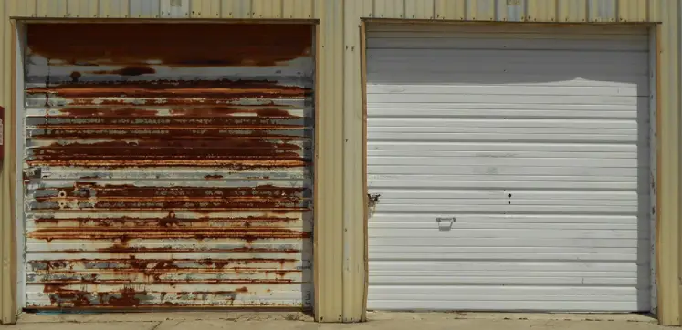 How to Get Rid of Rust off a Garage Door