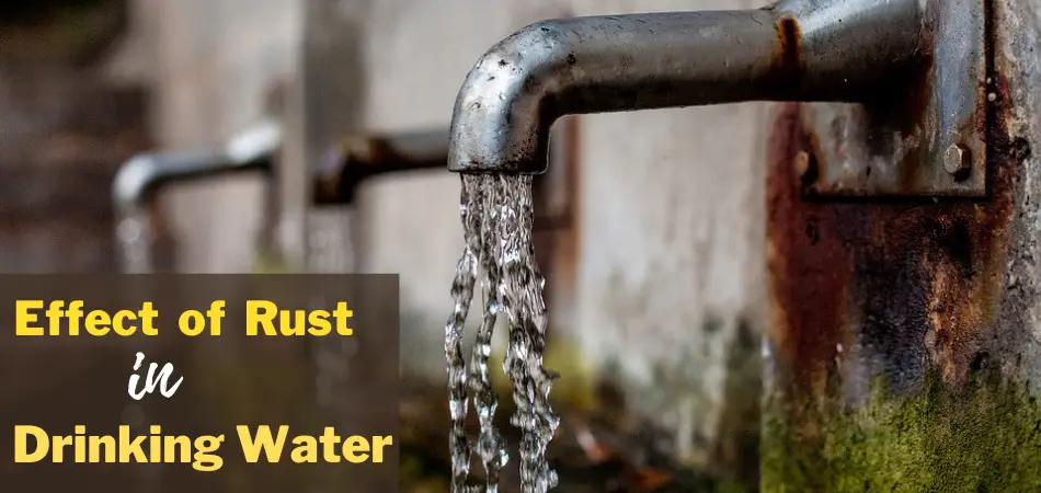 Effects of Rust in Drinking Water