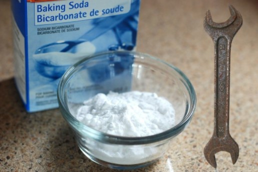Clean with baking soda