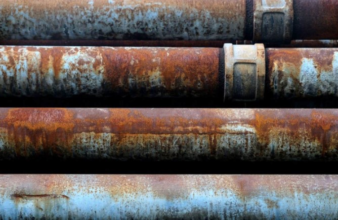 Rusted Galvanized pipe repairs